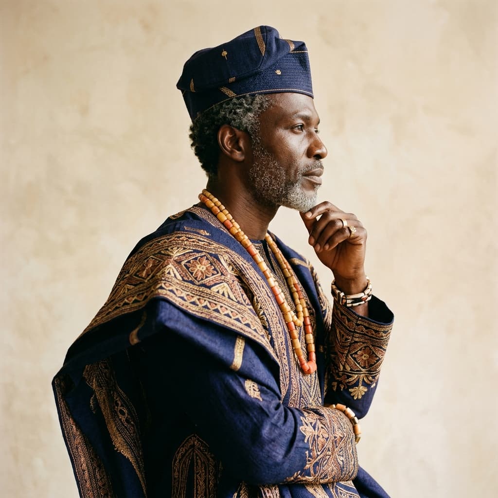 The Sovereign Emerald Silk Kaftan thumb 1