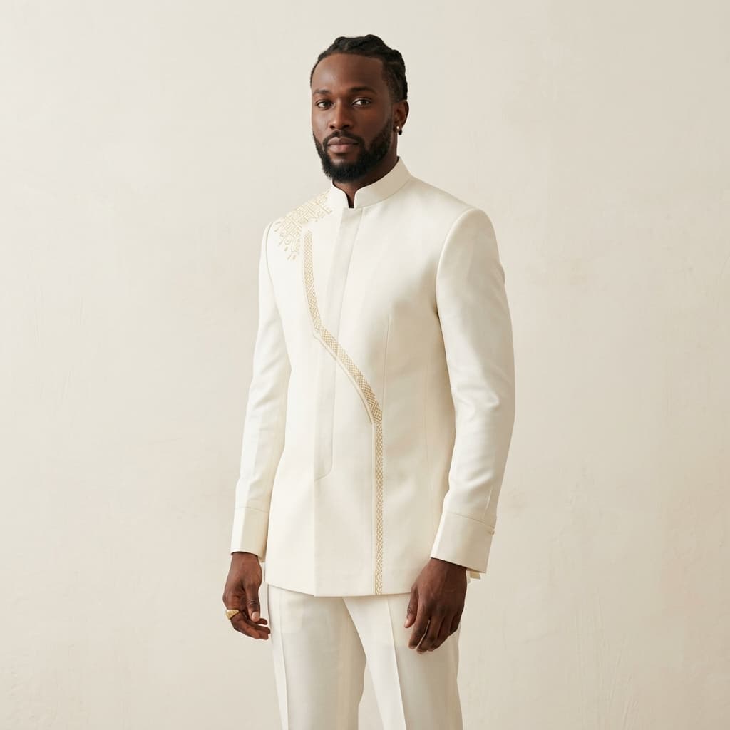The Ivory Monarch Senator Suit